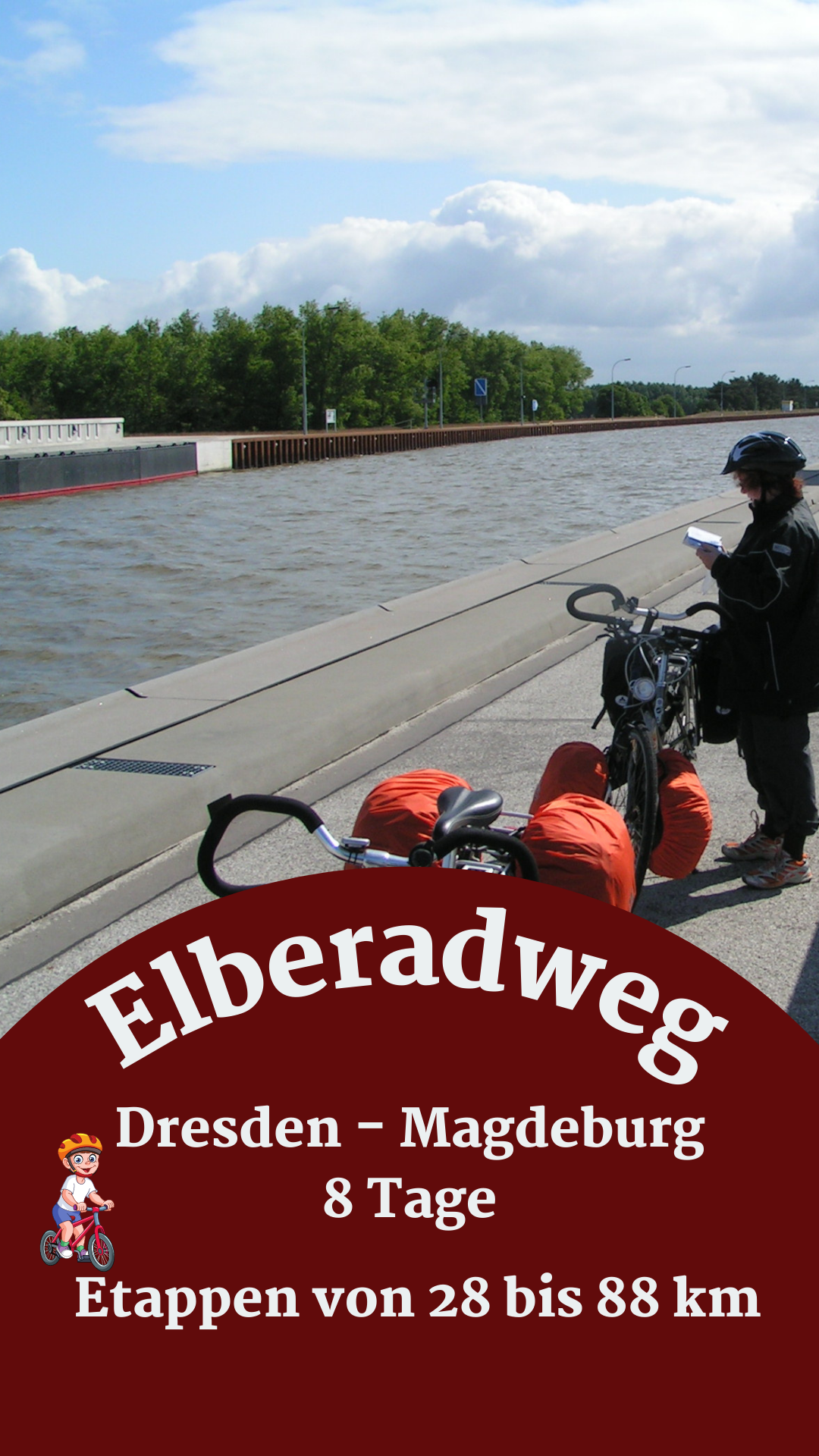 Radreise Dresden Magdeburg